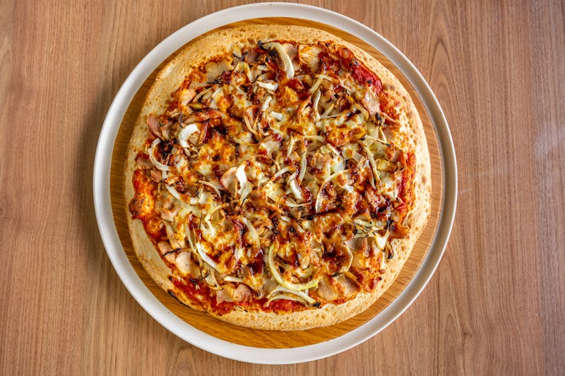 Meat Lovers Supreme pizza with multiple toppings